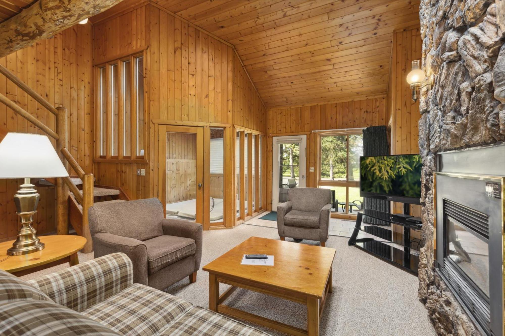 The Lodges At Breezy Point Bagian luar foto